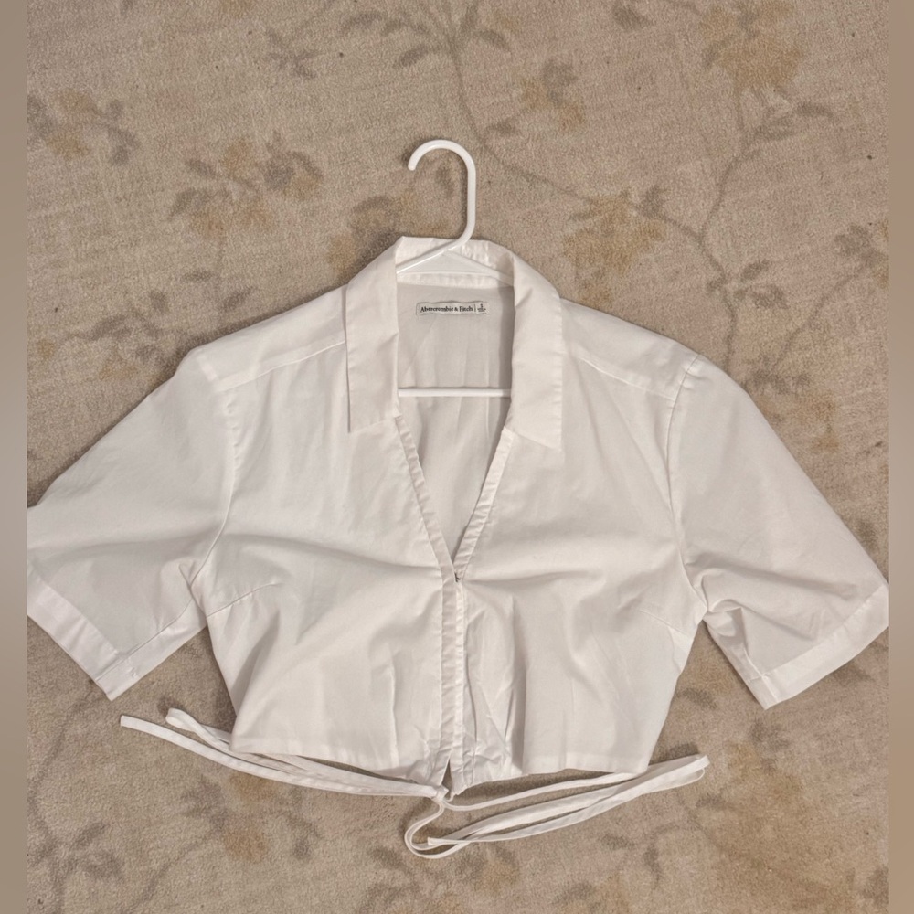 Abercrombie Cropped Wrap Top